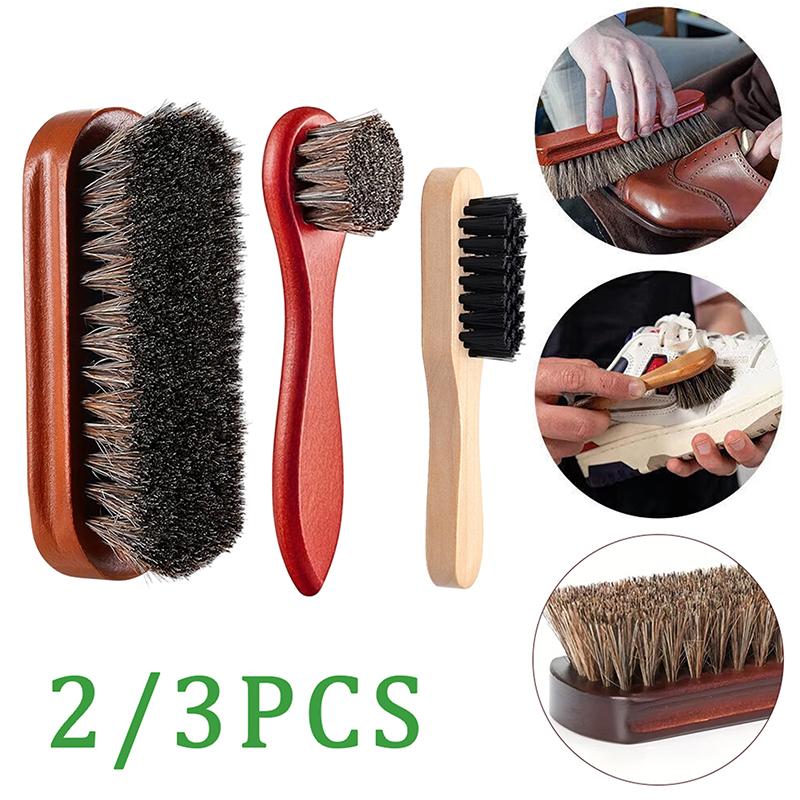 Leather Shoe Polish - Duurzame borstelset voor het schoonmaken van