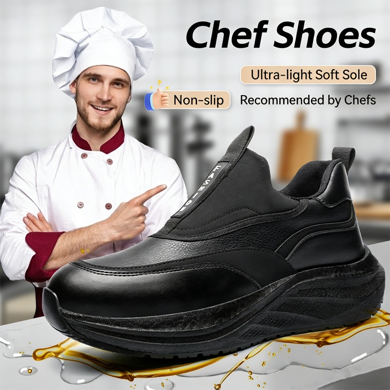 Leather Shoe Polish - Platform leren herenschoenen Waterdicht Antislip Koksschoenen