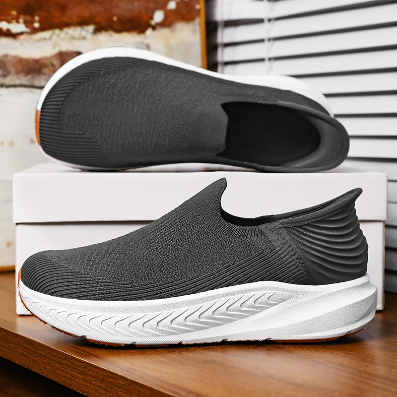 Sneaker Box - Herenslip-ins, blotevoeten schoenen, grote maten, brede