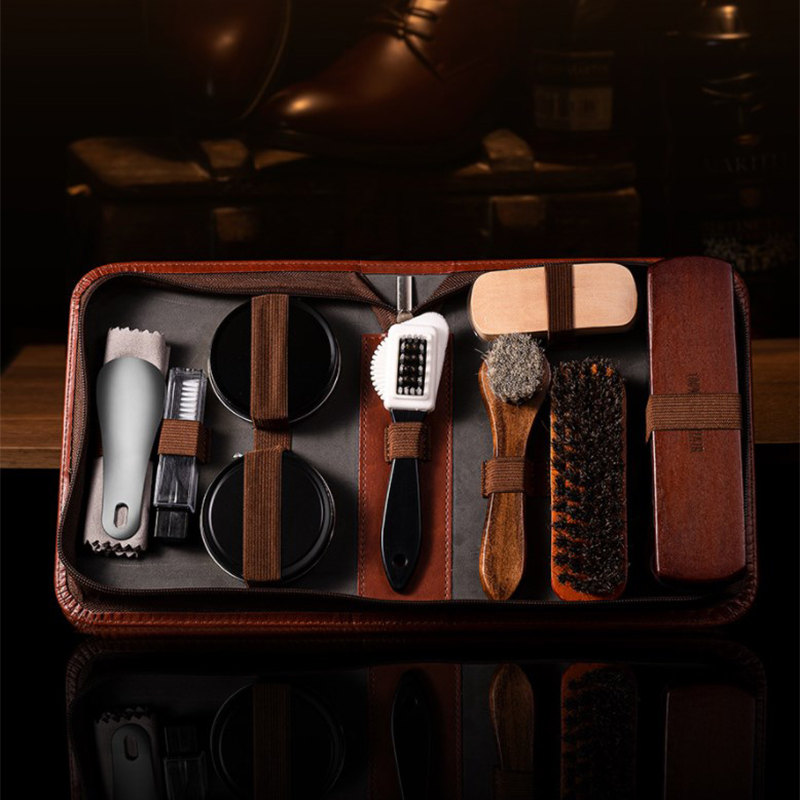 Paardenhaar Schoenborstel Set  - Leather Shoe Polish recensie en prijs