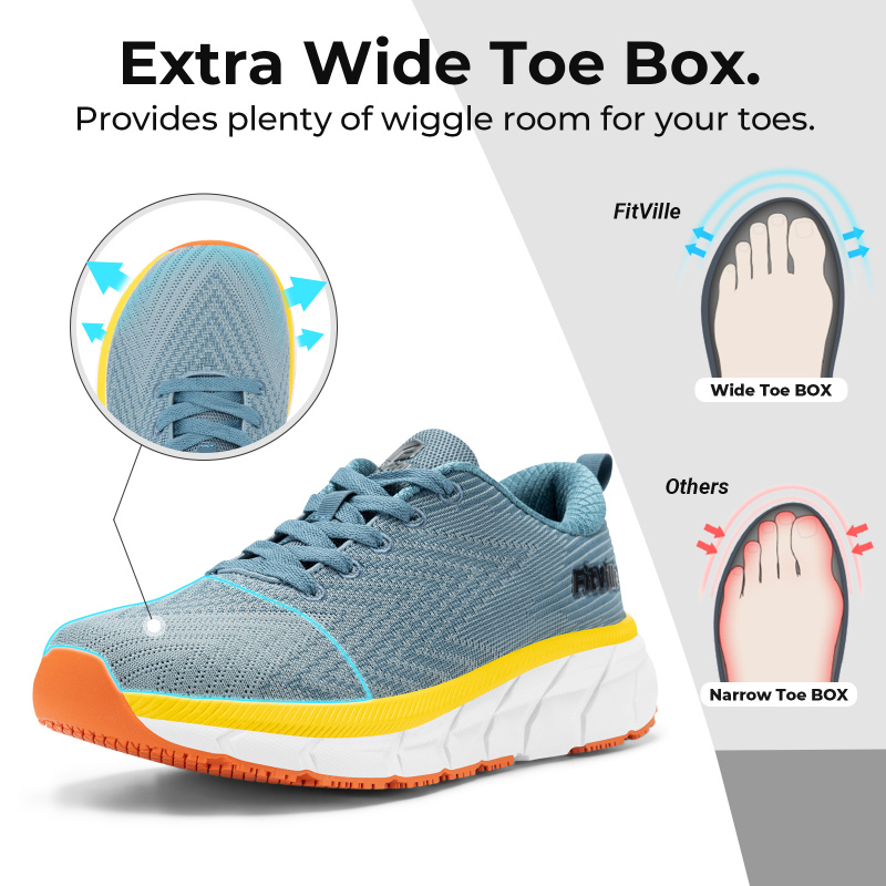 FitVille Herenschoenen met bre - Sneaker Box recensie en prijs