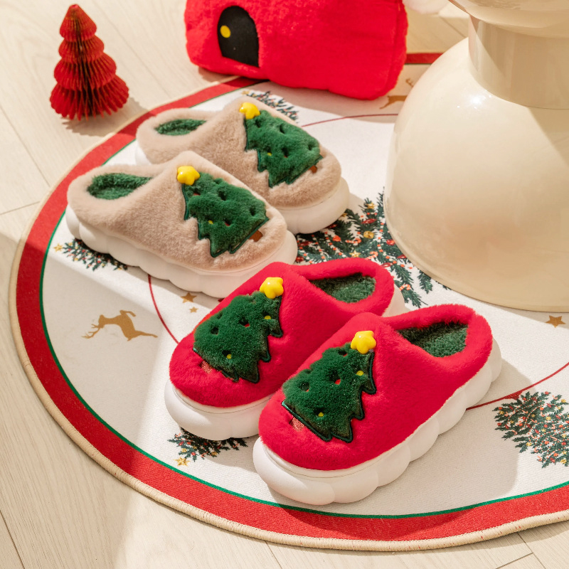 Kerstboom Damespantoffels Thui - Shoe Tree recensie en prijs