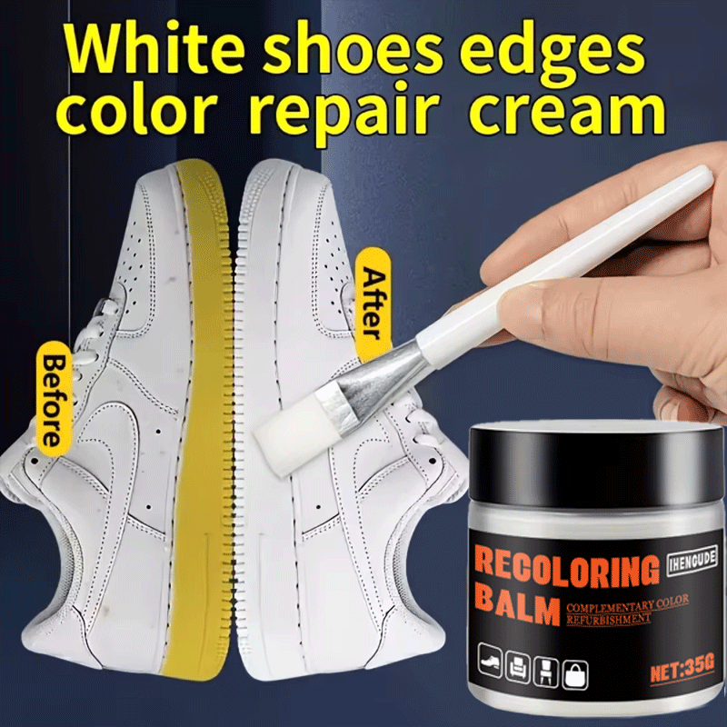 Lederen Schoen Witte Herkleurp - Sneaker Cleaner recensie en prijs