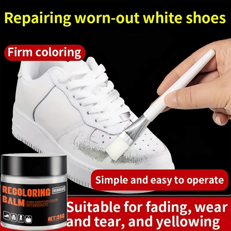 Lederen Schoen Witte Herkleurp - Sneaker Cleaner recensie en prijs